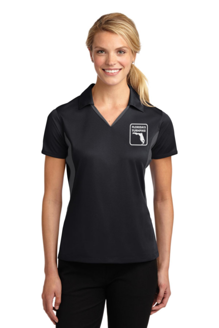 LST655 - Sport-Tek Ladies Side Blocked Micropique Sport-Wick Polo