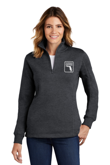 LST253 - Sport-Tek Ladies 1/4-Zip Sweatshirt