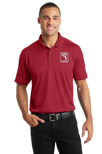 K569 - Port Authority Diamond Jacquard Polo