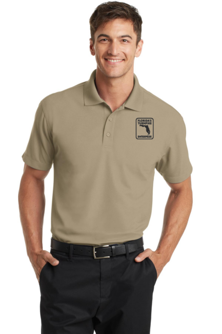 K572 - Port Authority Dry Zone Grid Polo