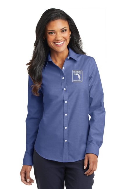 L658 - Port Authority Ladies SuperPro Oxford Shirt